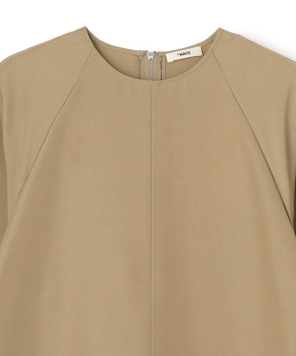 NAVE 【ReNAVE・セットアップ可/撥水加工/防シワ】ポリエステルタッサー ワンピース 