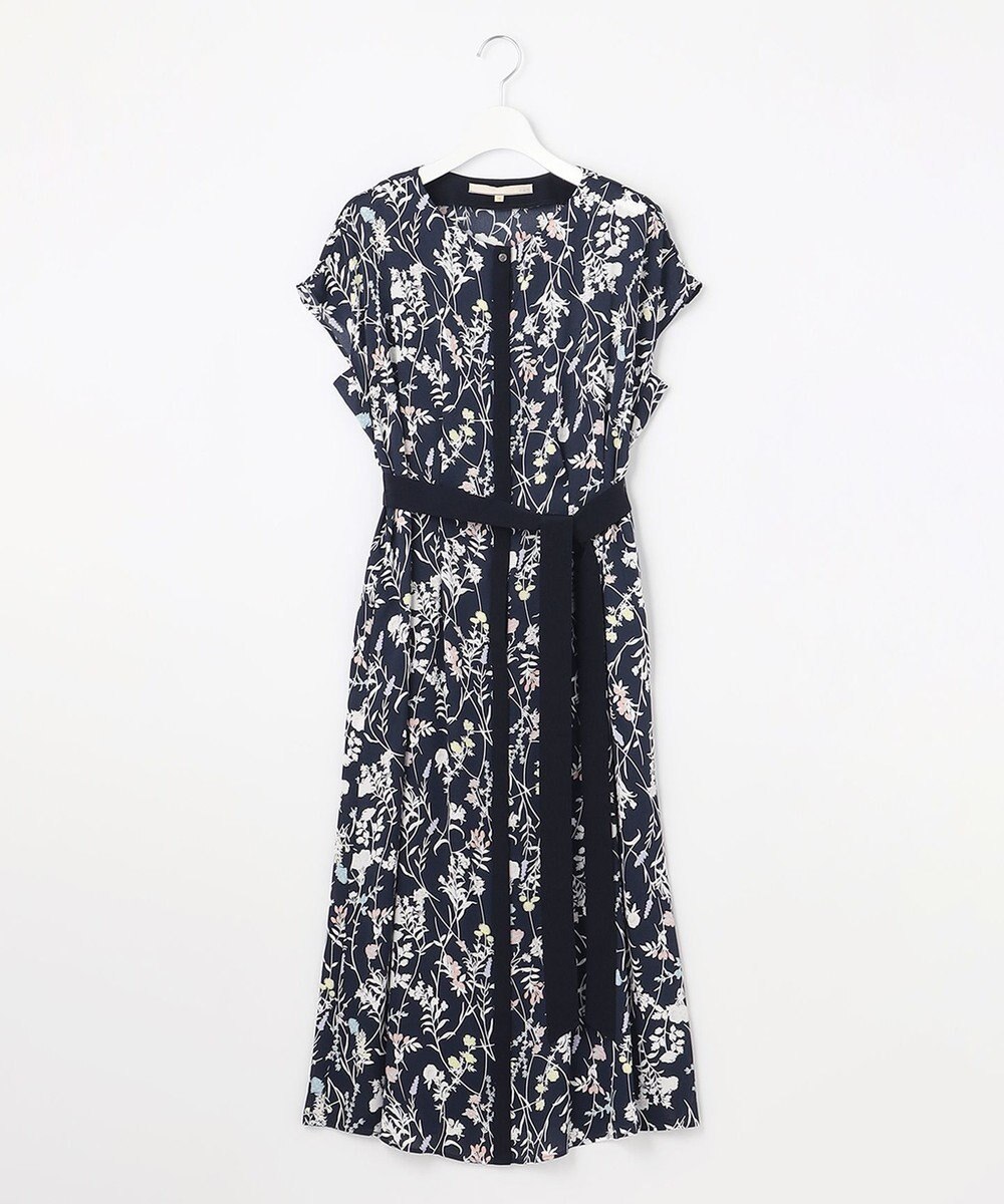 自由区 S 【ご好評につき追加生産・新色追加】ハーバルフロープリント ワンピース 