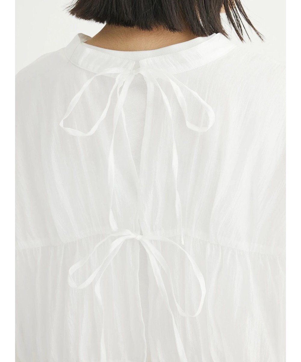 Green Parks ・ＥＬＥＮＣＡＲＥ　ＤＵＥ　シアーバックリボンチュニック 