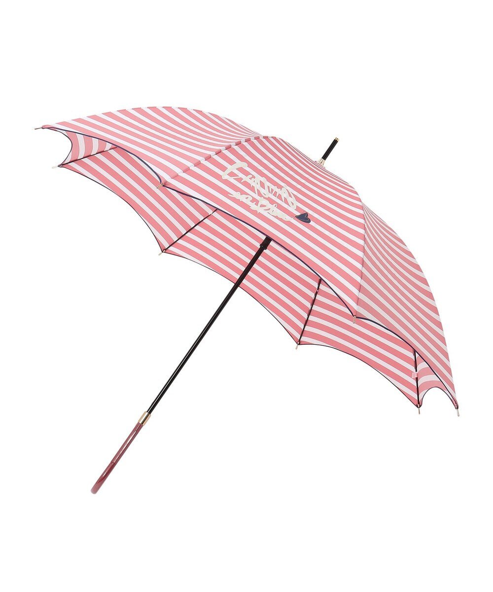 MOONBAT LANVIN en Bleu 長傘 ボーダー 