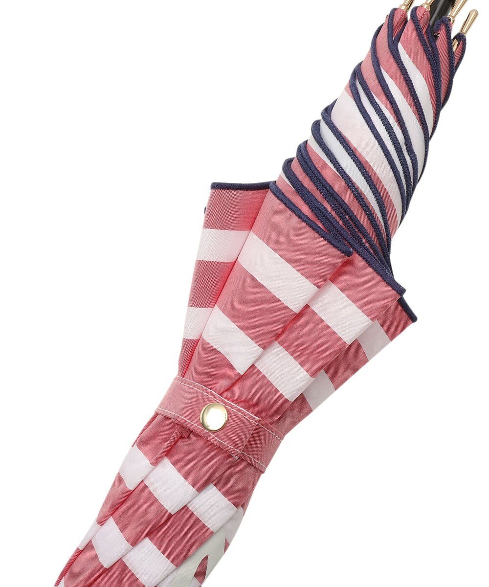 MOONBAT LANVIN en Bleu 長傘 ボーダー 