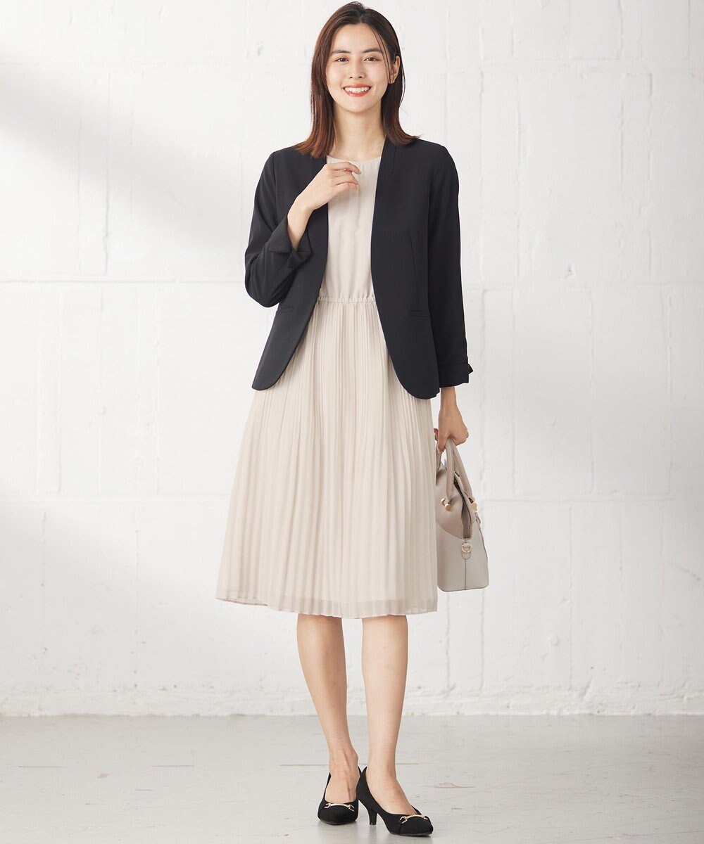 ANY SIS 【洗える】フェミニンプリーツ ワンピース 