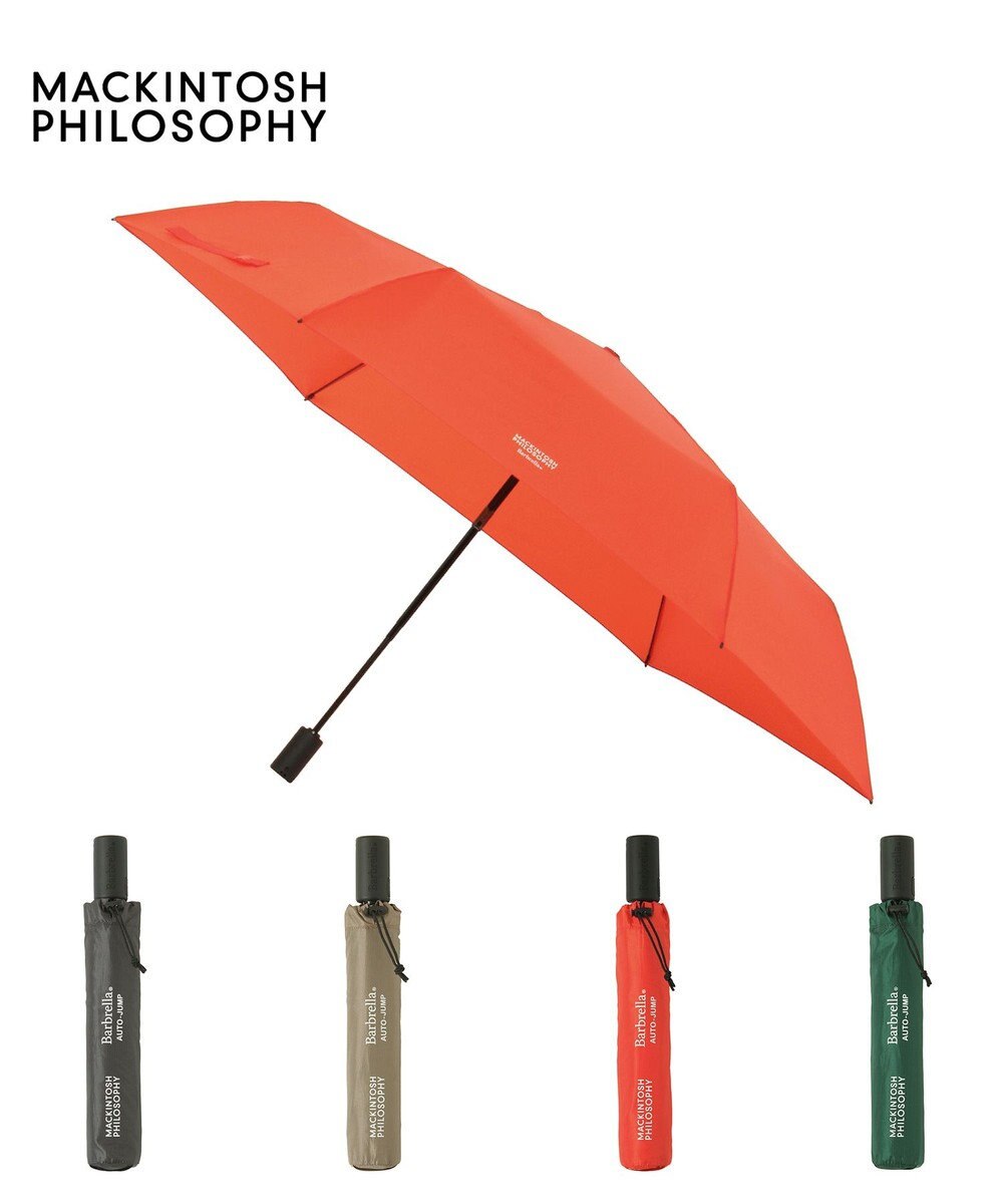 MOONBAT MACKINTOSH PHILOSOPHY(マッキントッシュ フィロソフィー) Birbrella AUTO-JUMP 無地 バーブレラ 自動開閉 雨傘 折りたたみ傘 