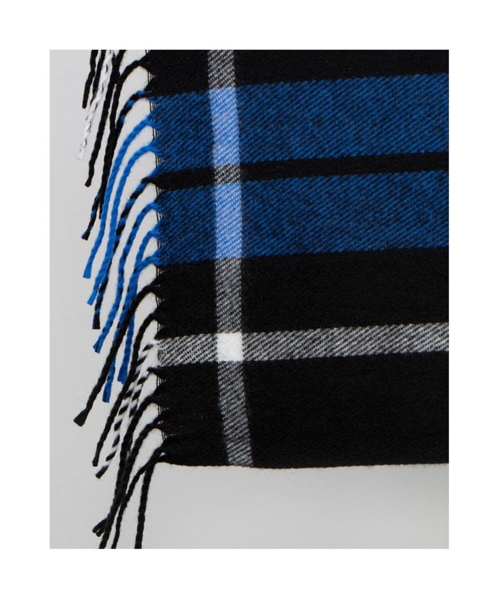 UNBILLION カシュネ cache nez / ウール混チェックストール 