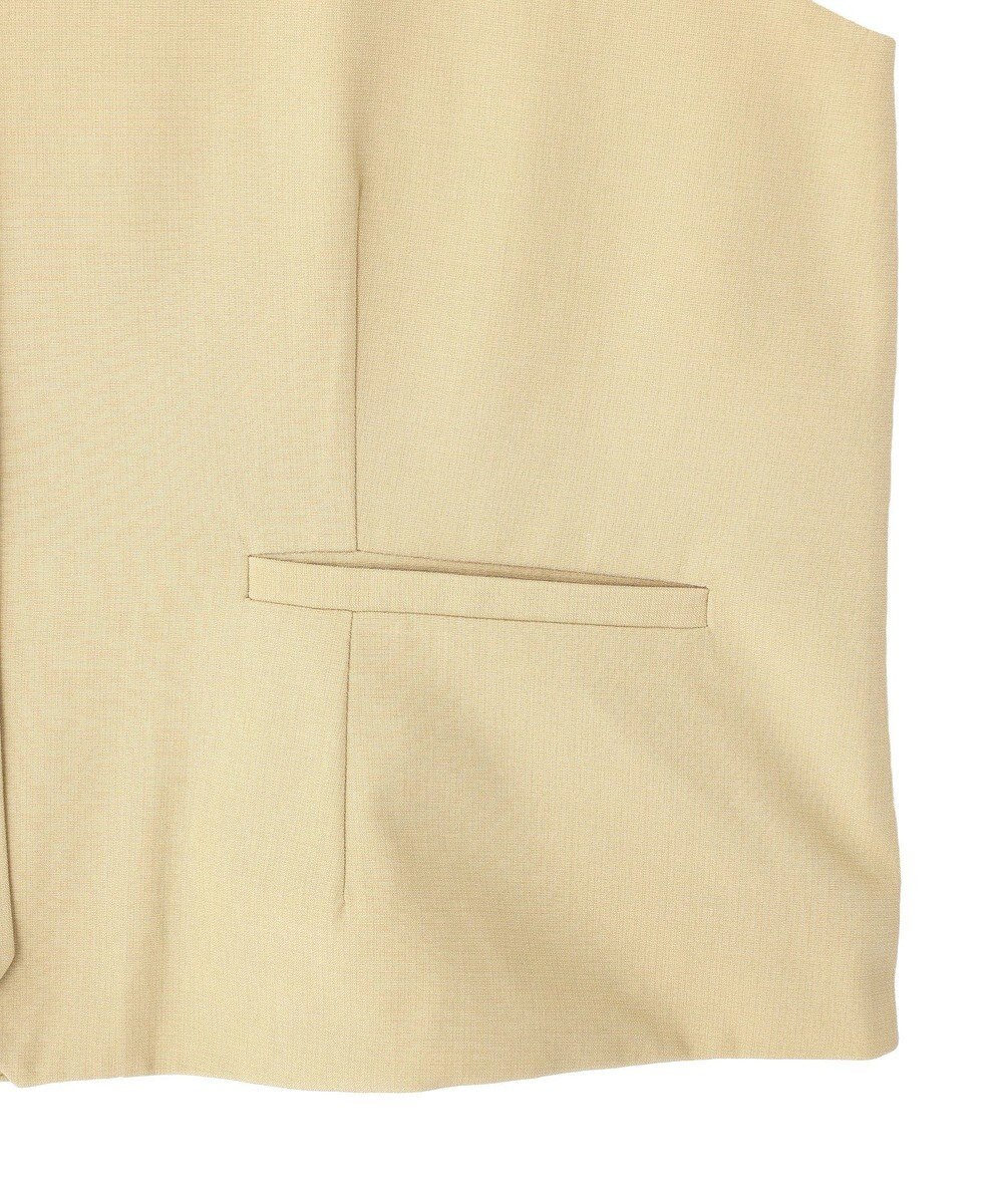 CRAFT STANDARD BOUTIQUE バックスリットショートベスト 