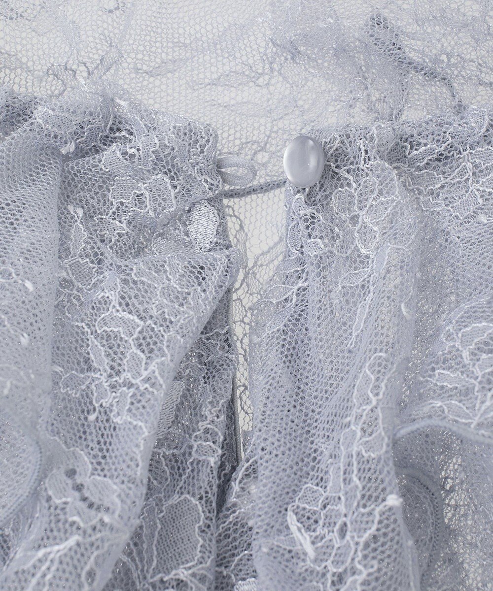 earth music&ecology ＳＥＴ２点ラッフルレースブラウス＋キャミソール 