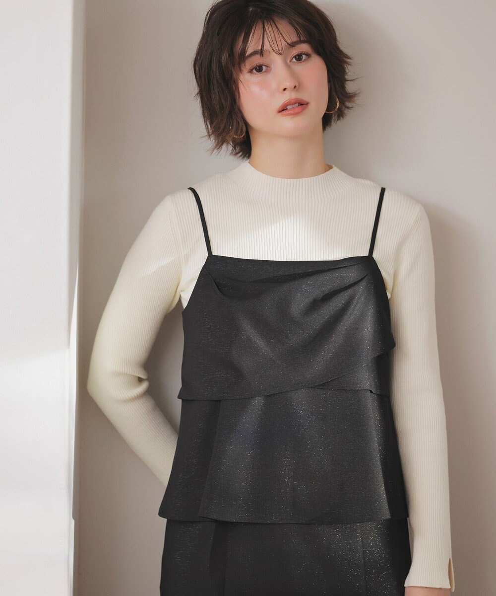 ANY SIS 【2SET】ビスチェ ワンピース × ニット セット 