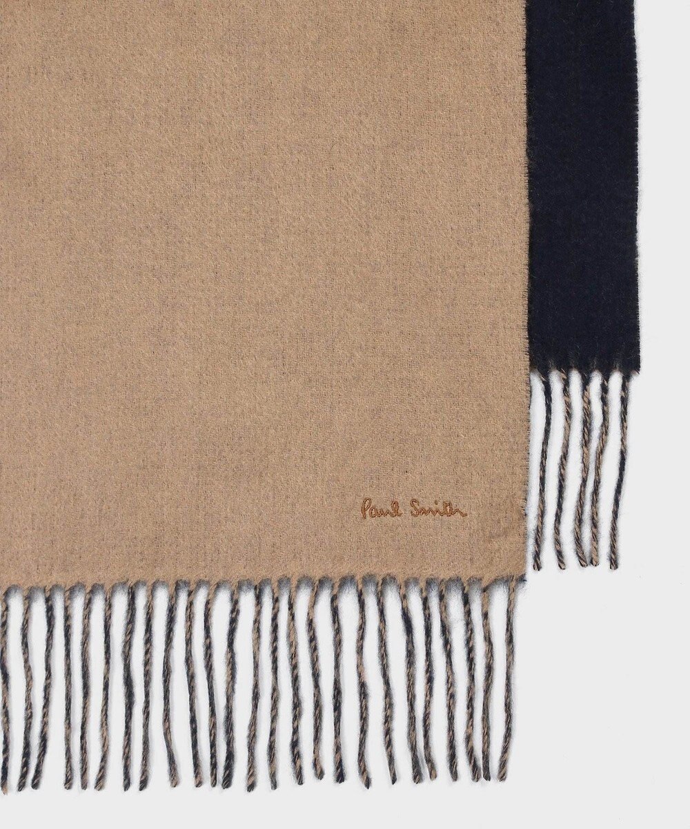Paul Smith カシミヤ リバーシブルマフラー 