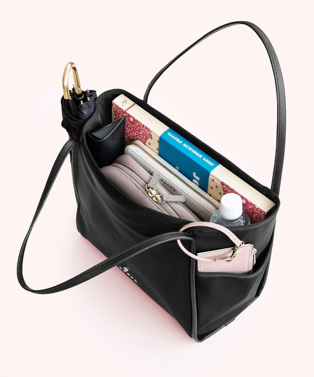TOCCA TRIM LEATHER NYLONTOTE トートバッグ 