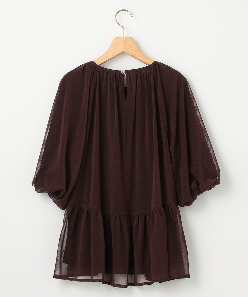 組曲 チュールティアード ブラウス 