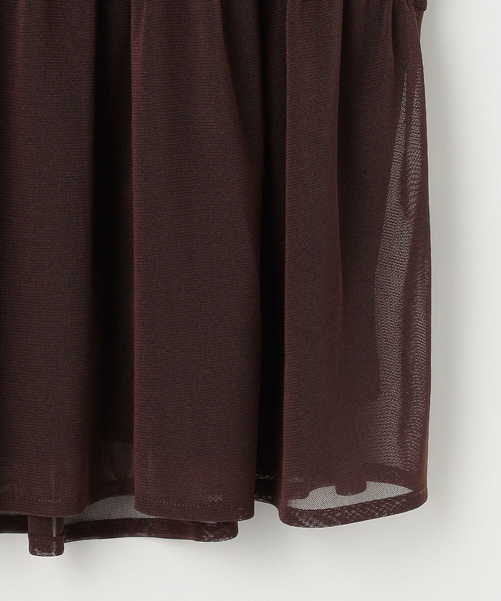 組曲 チュールティアード ブラウス 