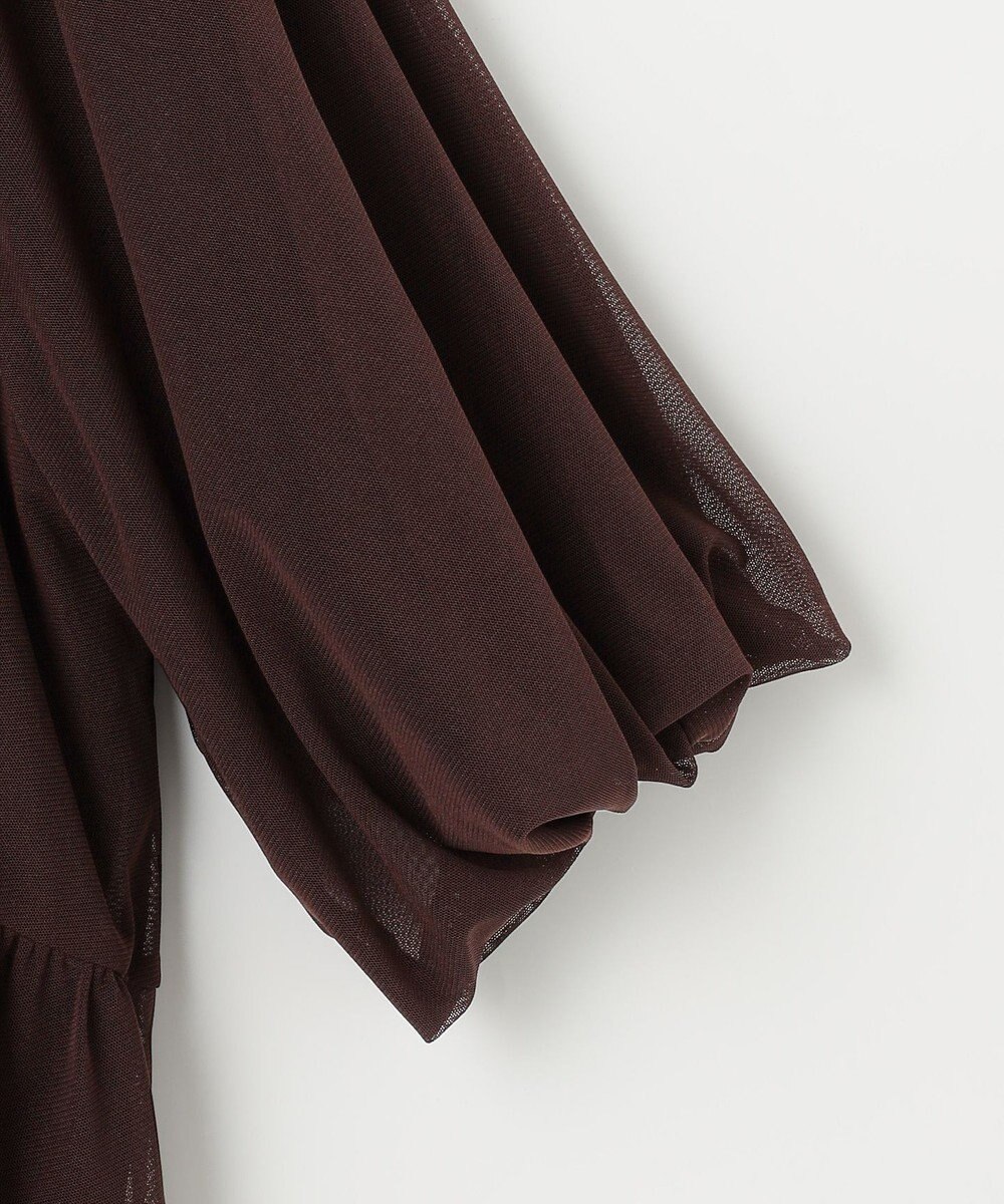 組曲 チュールティアード ブラウス 