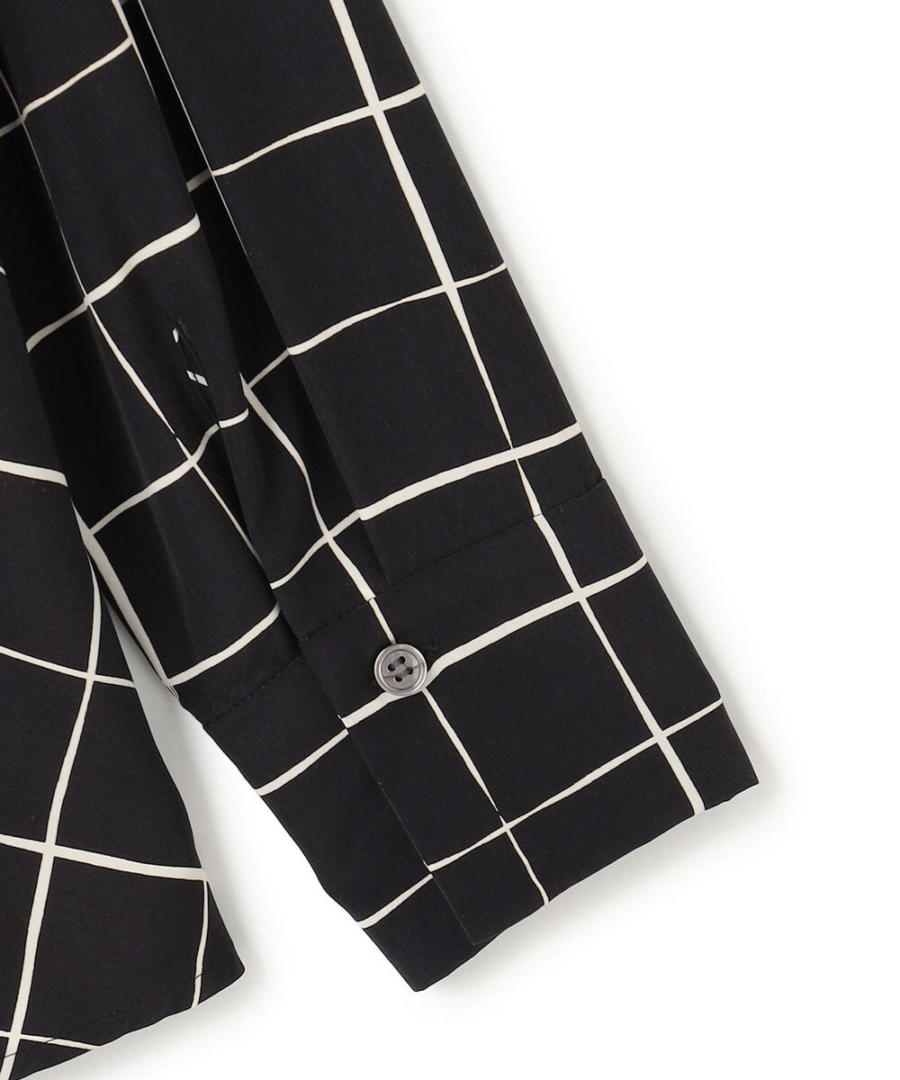 ICB L 【30th ANNIVERSARY】 ウィンドウペンプリント プルオーバーブラウス 