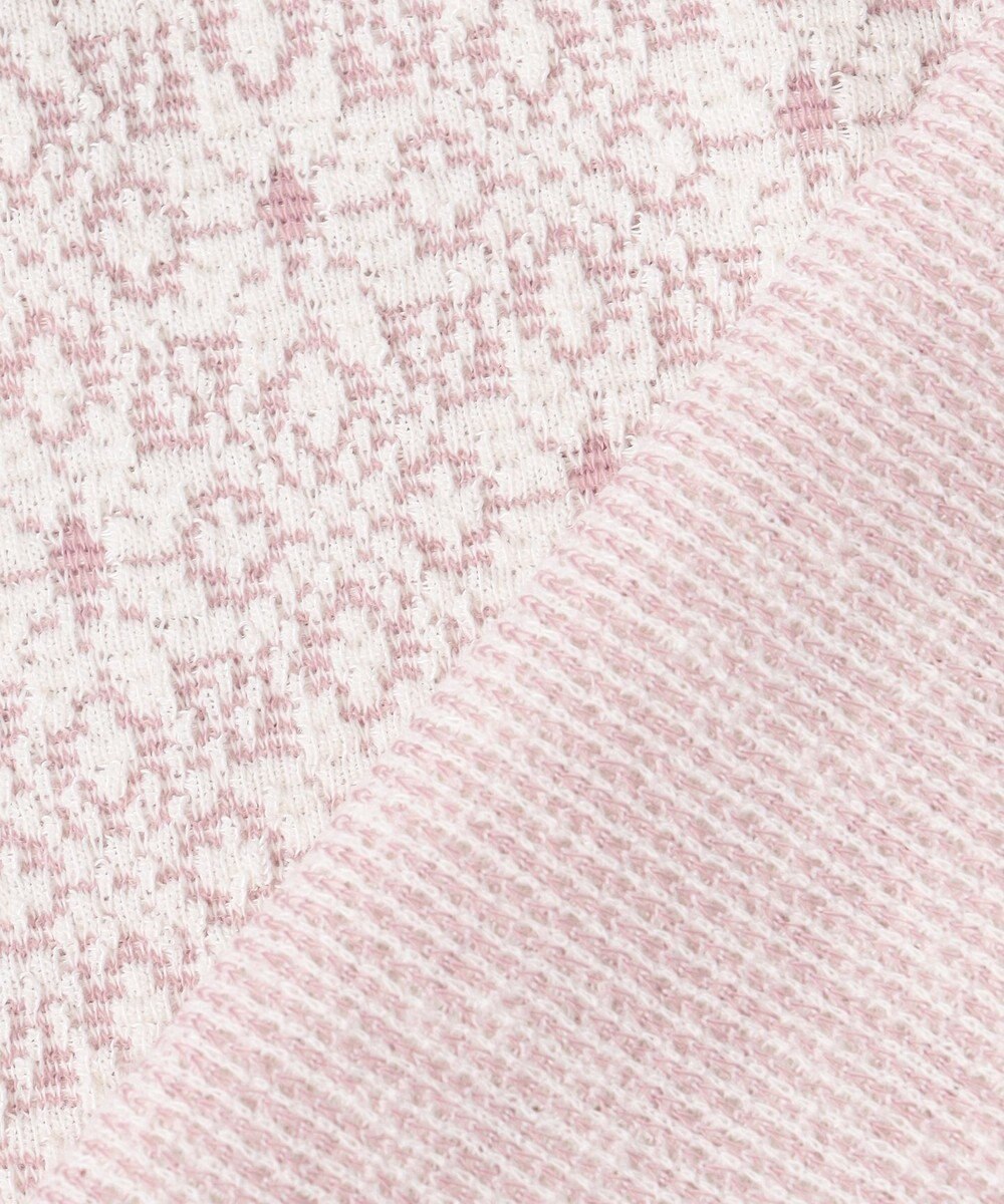 組曲 KIDS 【80-90㎝】 フロストフラワージャガード セットアップ 