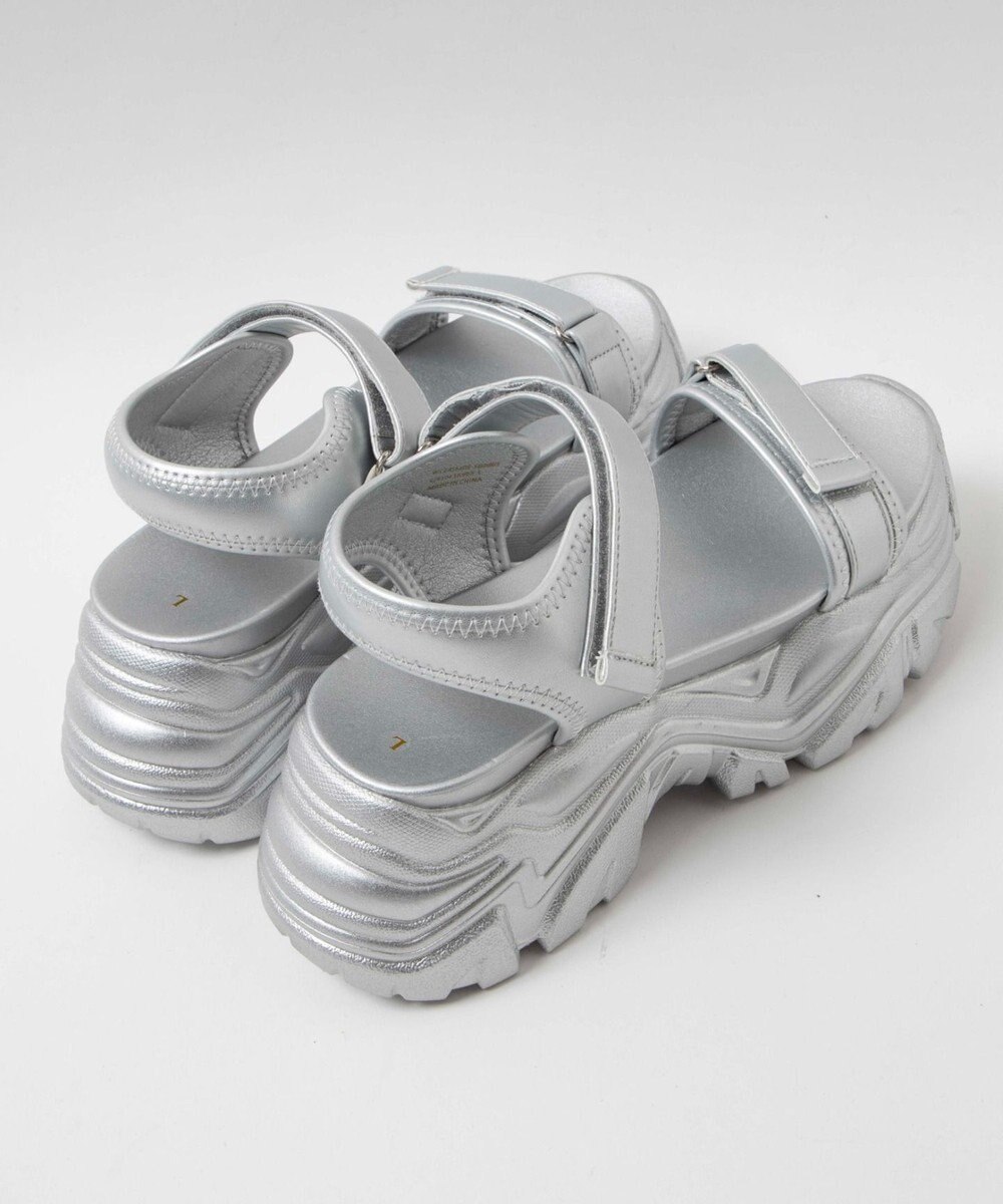 WEGO 【S～XLサイズ】厚底ダッドスポーツサンダル 