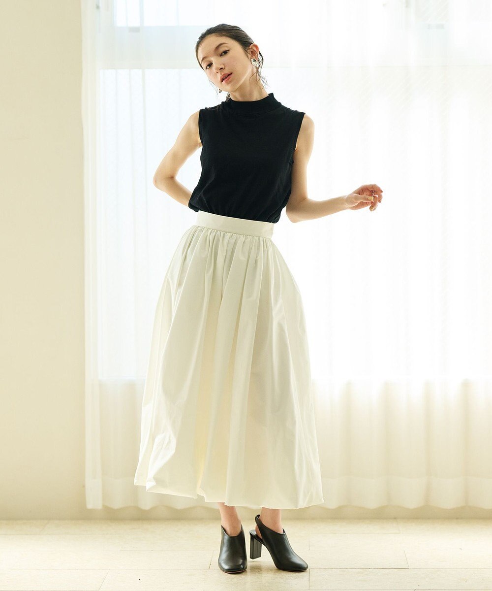 #Newans タフタボリュームバルーンスカート 