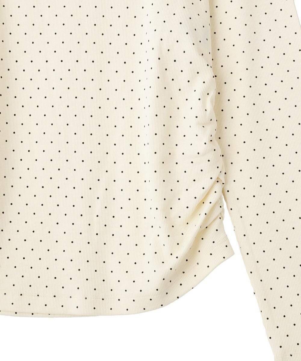 earth music&ecology サイドギャザープルオーバー 