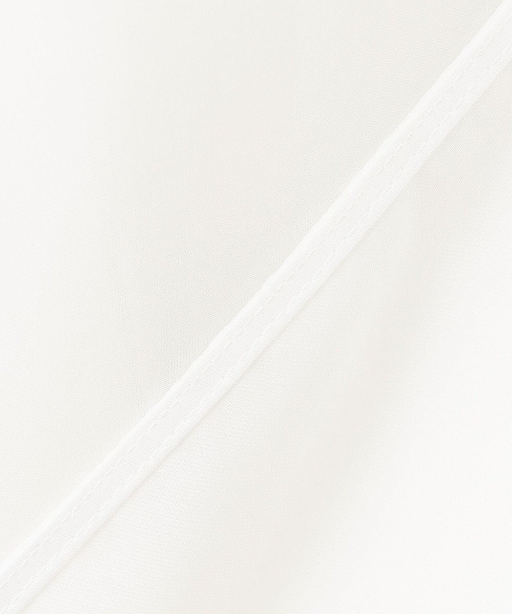 ICB L 【洗える】 PlaXシアーオーガンジー シャツ 