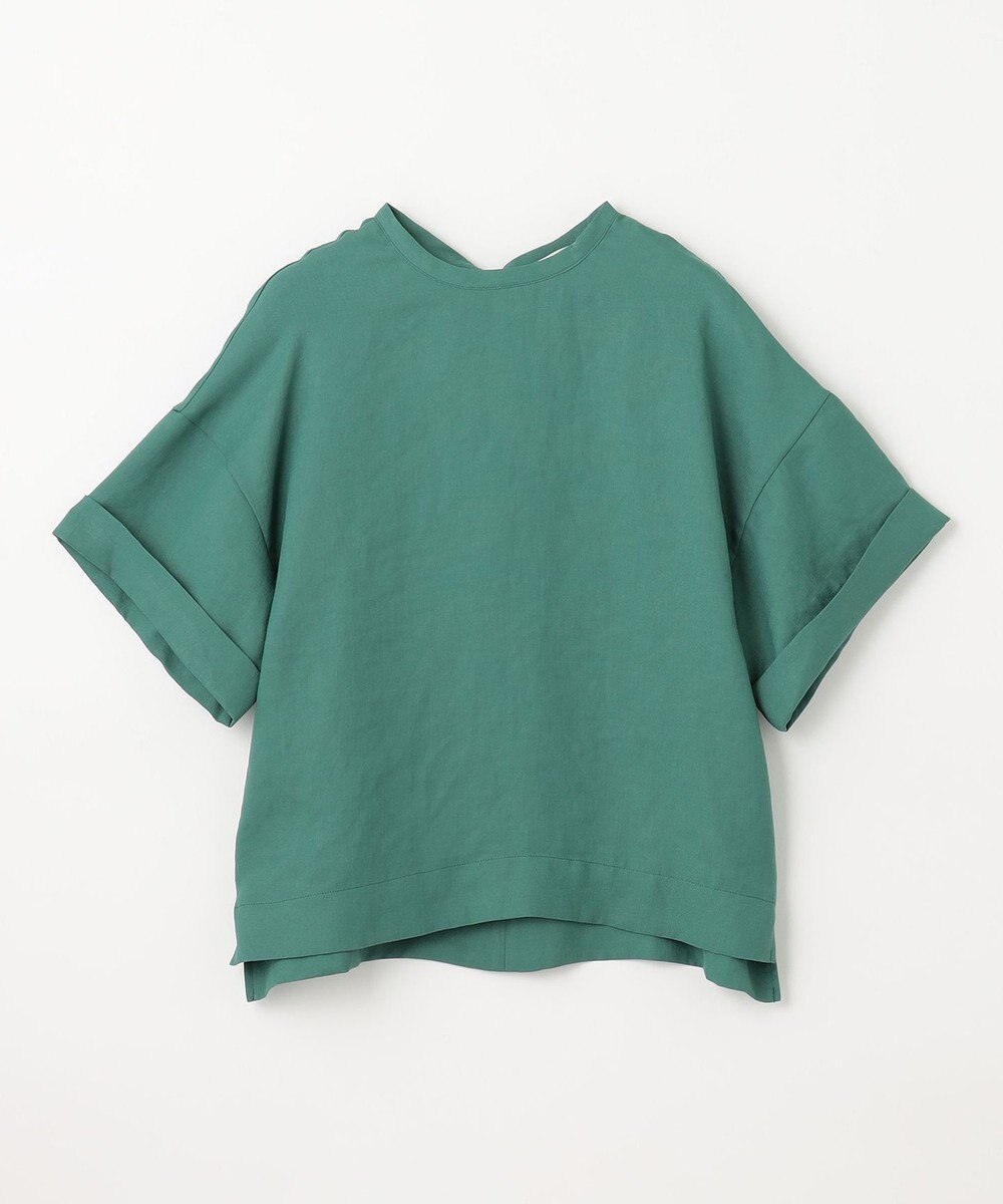 NAVE 【ReNAVE　洗える】スラブツイルブラウス 