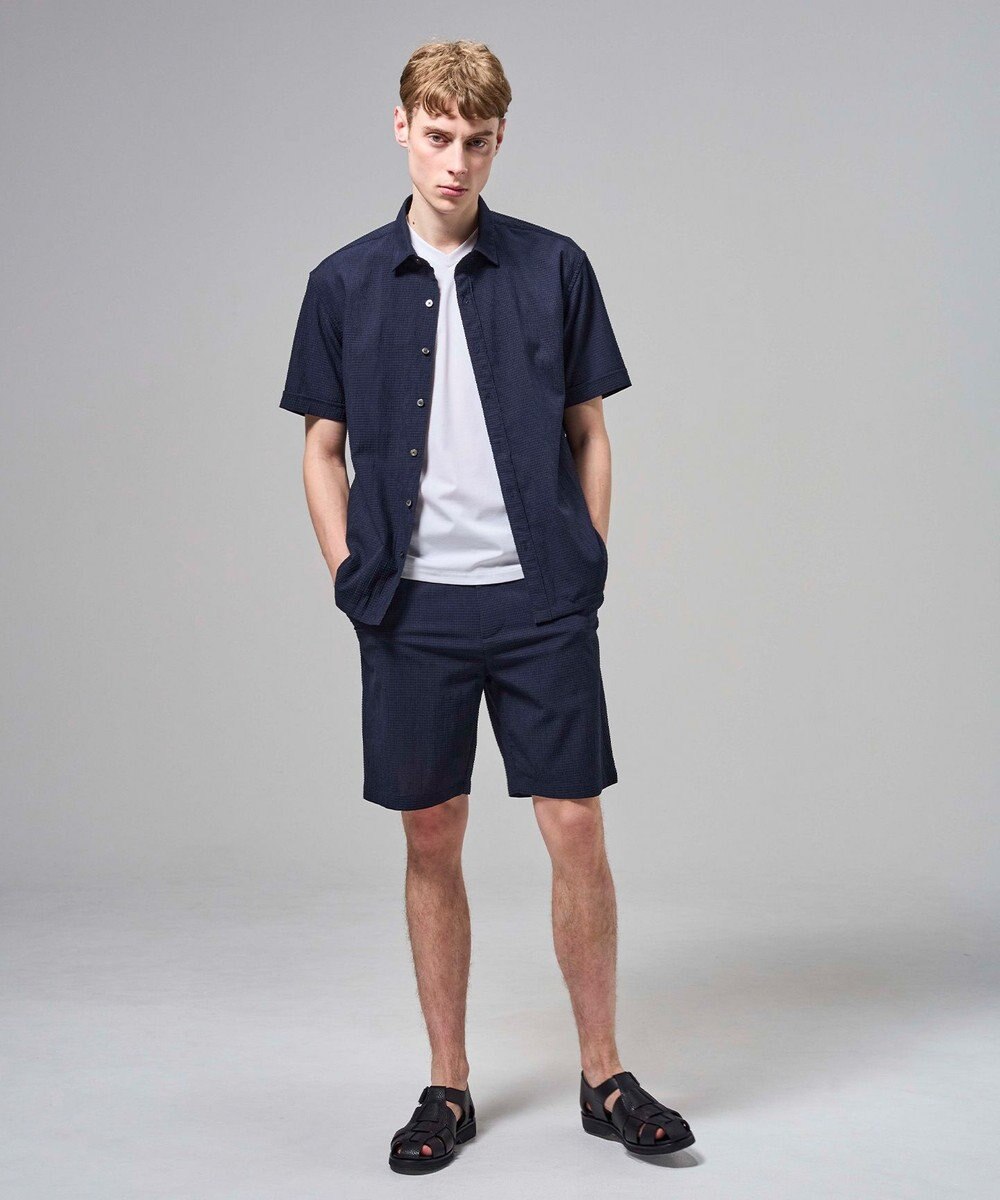 JOSEPH HOMME 【新型】トリコサッカーストレッチ ドロスト付ショートパンツ / BERMUDA 