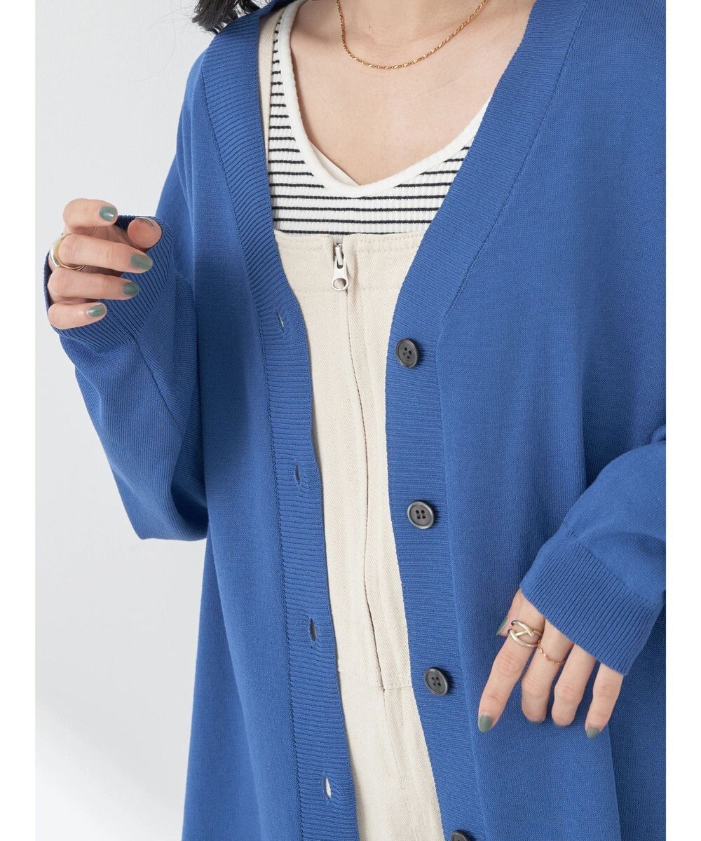 earth music&ecology Ｖネックビッグシルエットカーディガン 