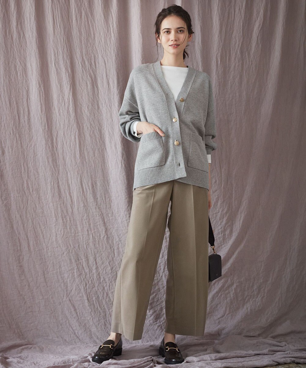 23区 【SLOW/一部店舗限定】ライトコーデュロイ パンツ 