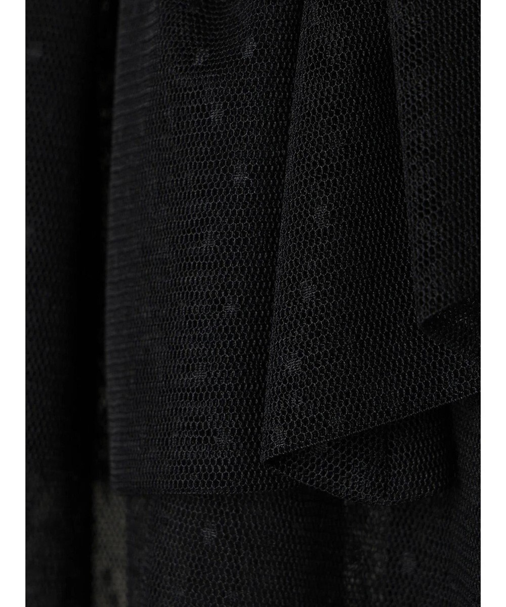 Green Parks ■ＥＳＣＡＲ　ドットチュールフレアヨークプルオーバー 