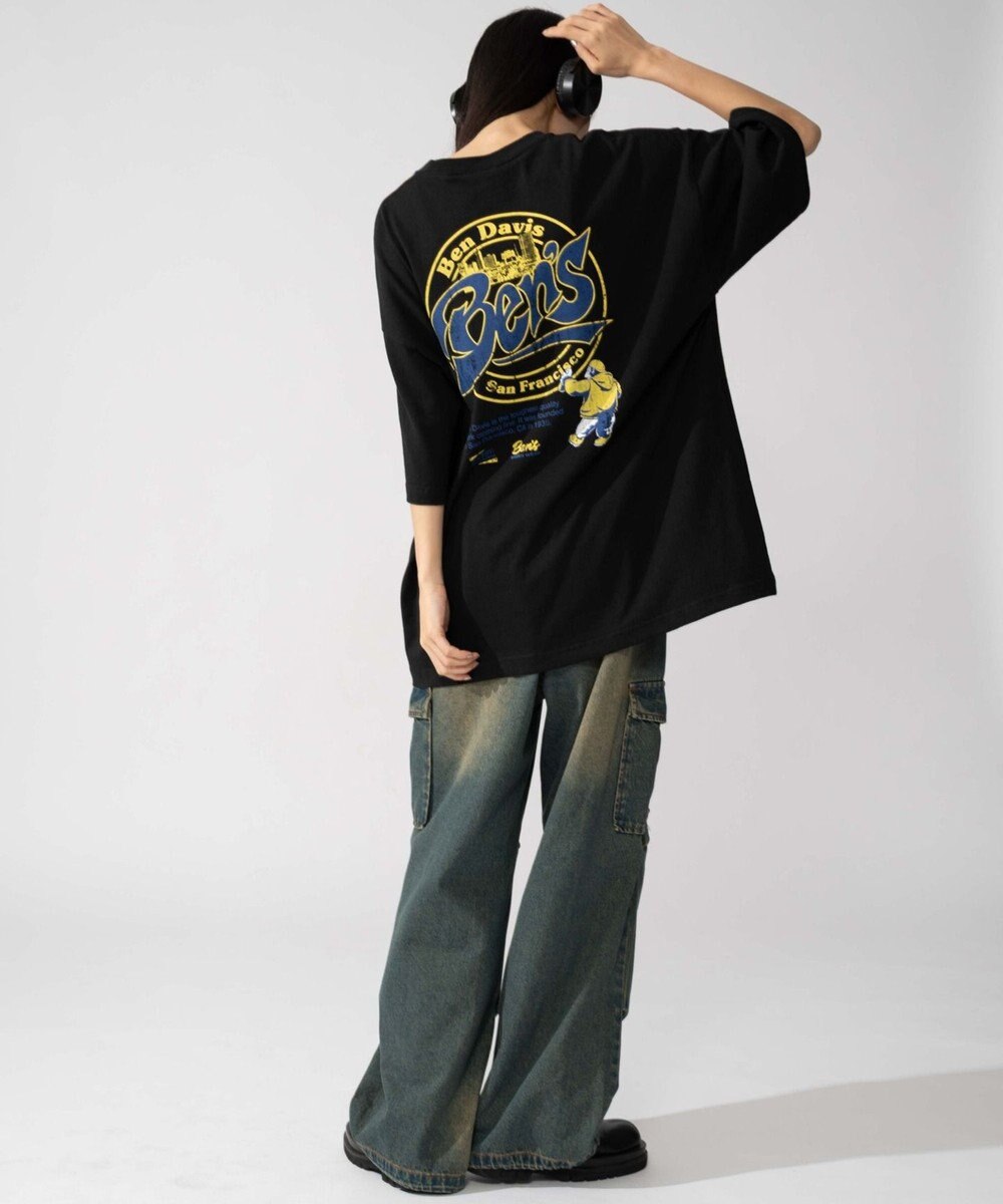 WEGO 【ユニセックス着用ITEM】別注BENDAVISサークルロゴグラフィックT（SS） 