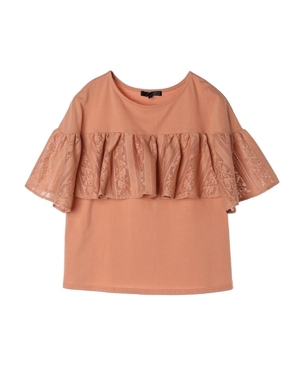 Green Parks ・ＳＵＧＡＲ　ＳＰＯＯＮ　レースフリルプルオーバー 