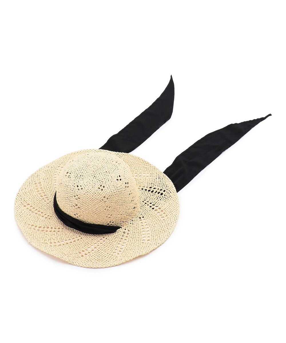 23区 ペーパーリボン ハット 