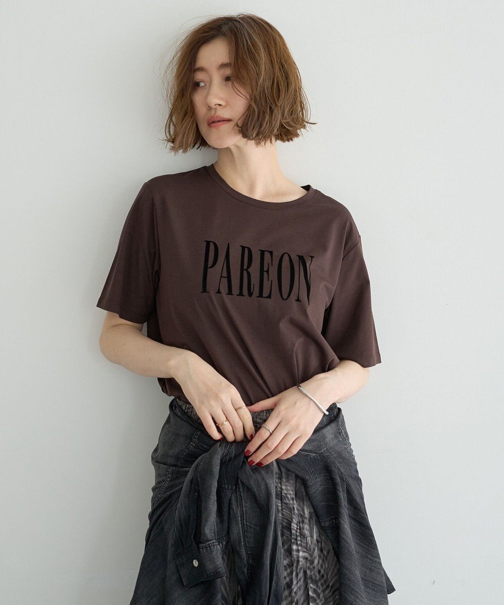 YECCA VECCA フロッキーロゴTee 