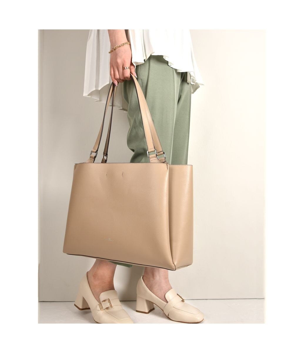 LA BAGAGERIE 【ドラマ衣装提供商品】シンプルA4トートバッグ 