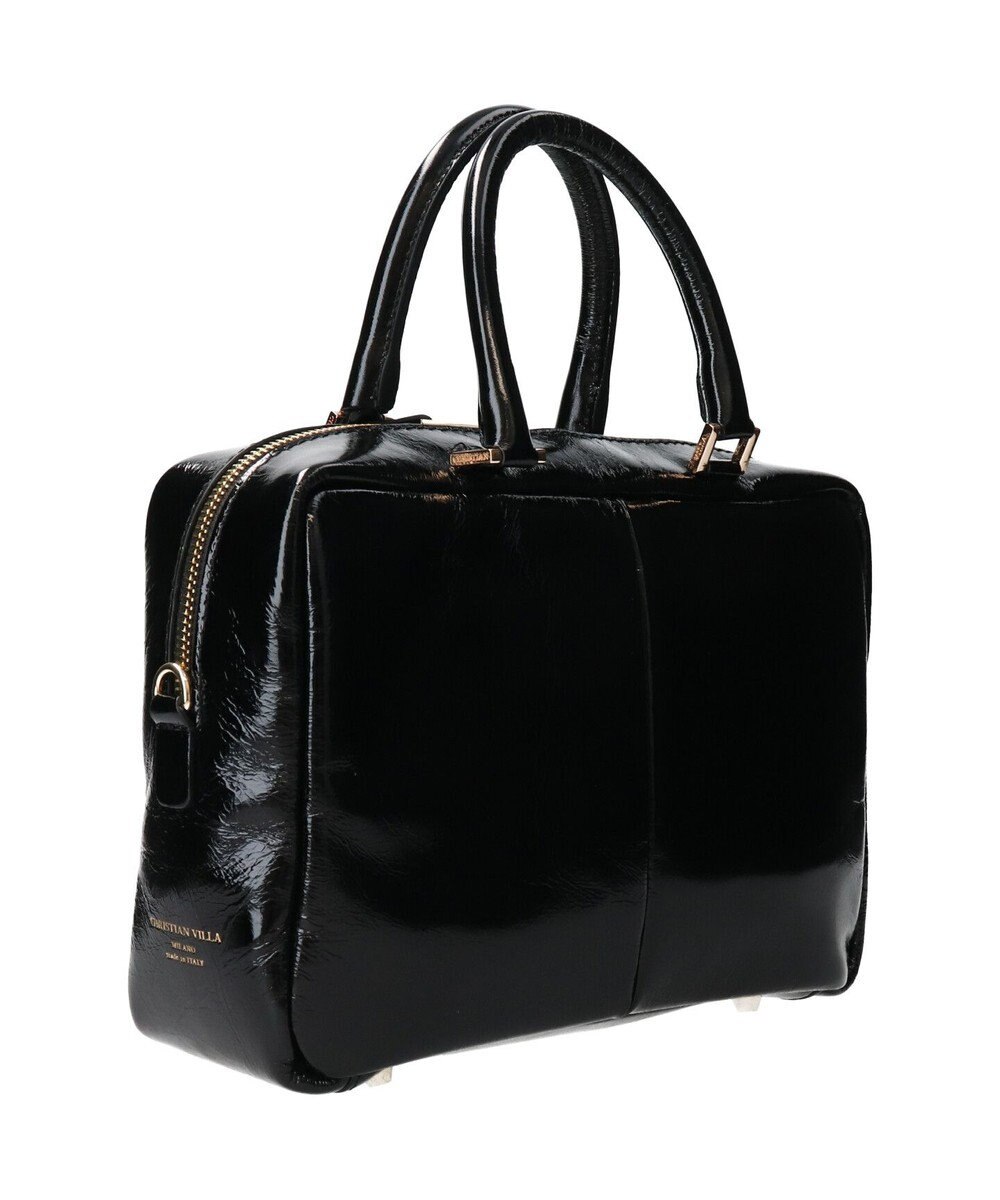 INTER-CHAUSSURES 【CHRISTIAN VILLA】センターシームハンドバッグ 