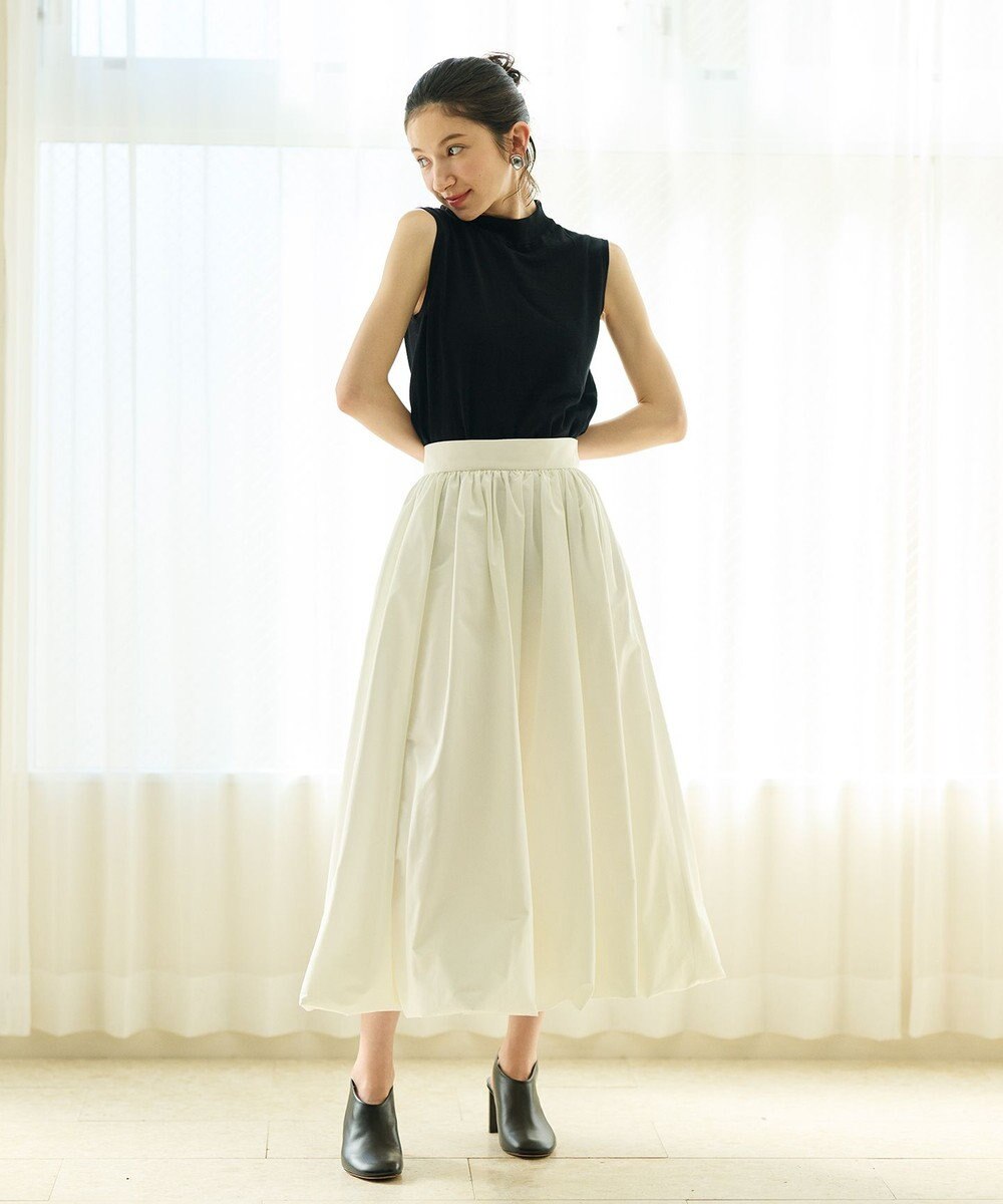 #Newans タフタボリュームバルーンスカート 