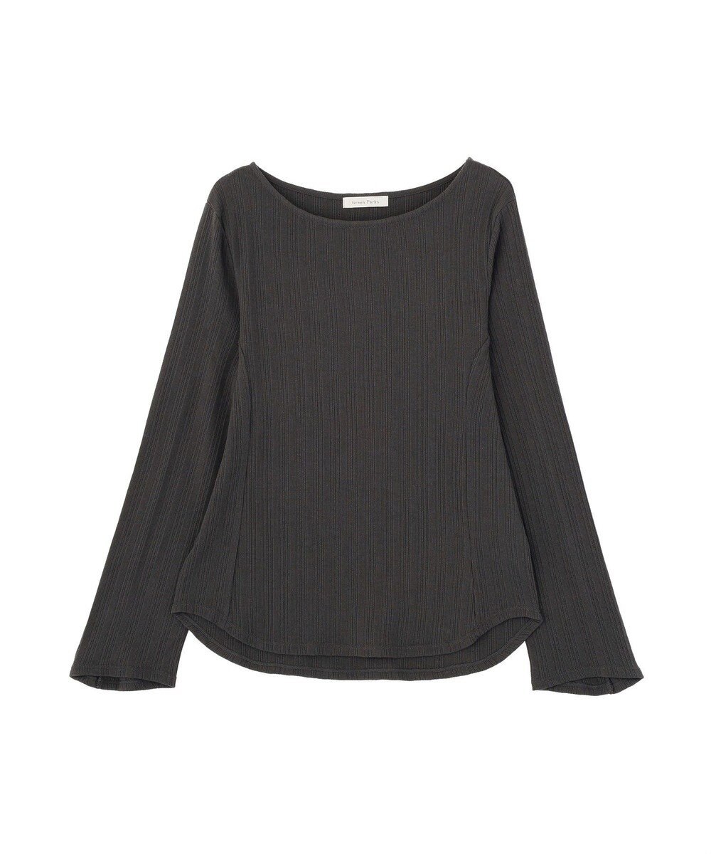 Green Parks チェーンリブカットプルオーバー 