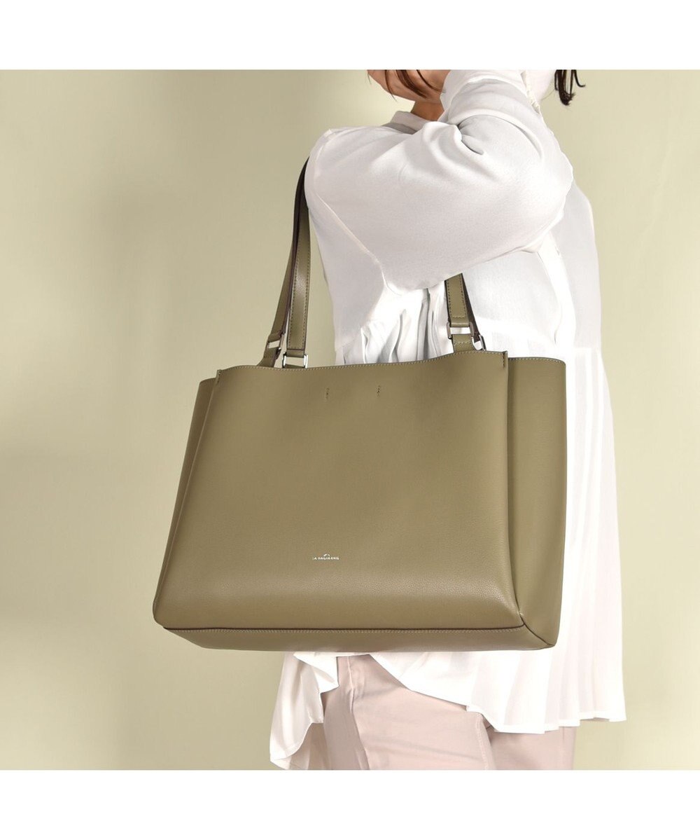 LA BAGAGERIE 【ドラマ衣装提供商品】シンプルA4トートバッグ 