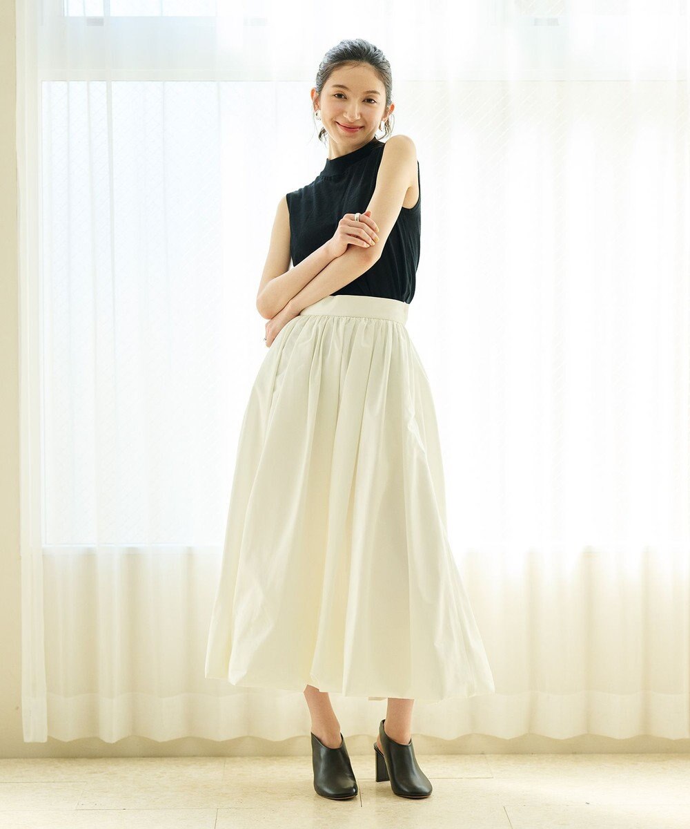 #Newans タフタボリュームバルーンスカート 