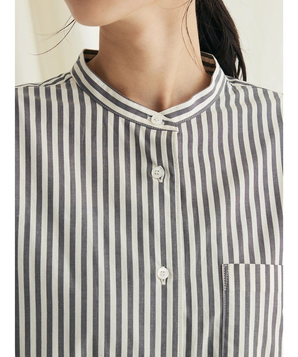 CRAFT STANDARD BOUTIQUE バンドカラーシャツ 