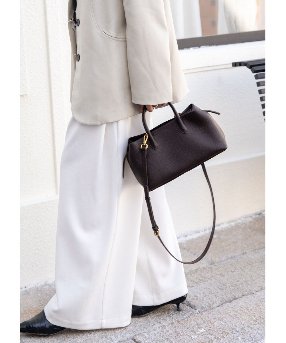 style code 【 通勤 可能】[Lyrss/リルス] 2WAY エレガント レザーハンドバッグ 