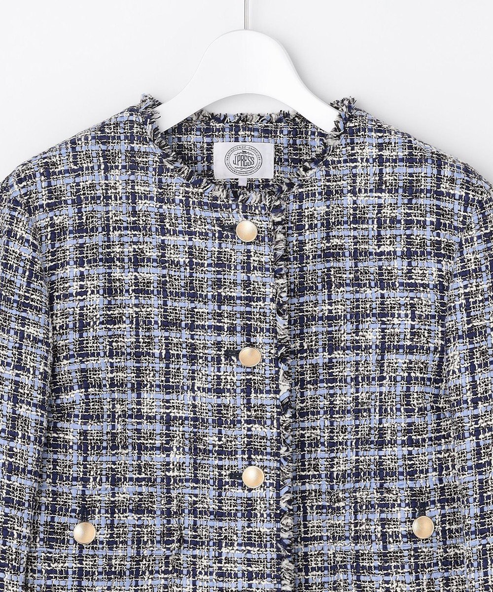 J.PRESS LADIES L ファニーツイード ジャケット 