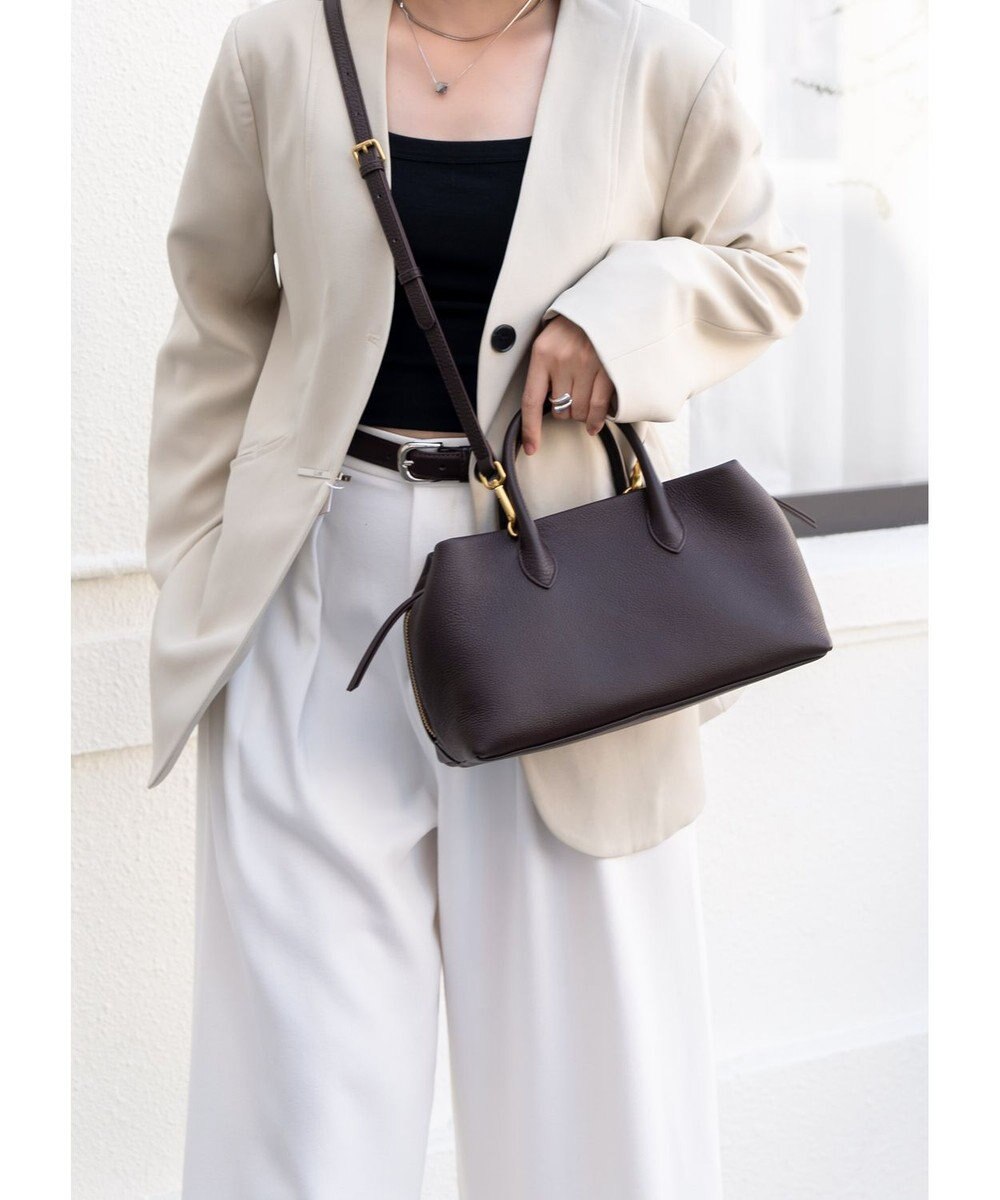 style code 【 通勤 可能】[Lyrss/リルス] 2WAY エレガント レザーハンドバッグ 