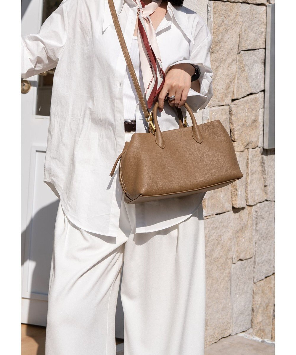 style code 【 通勤 可能】[Lyrss/リルス] 2WAY エレガント レザーハンドバッグ 