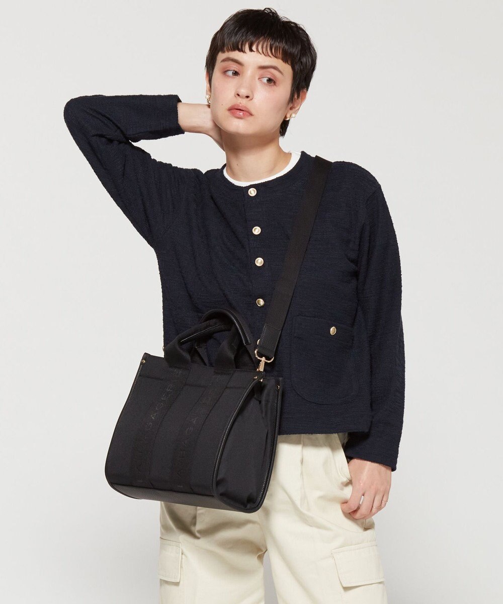 LA BAGAGERIE ロゴテープ2WAYトートバッグ　Sサイズ 