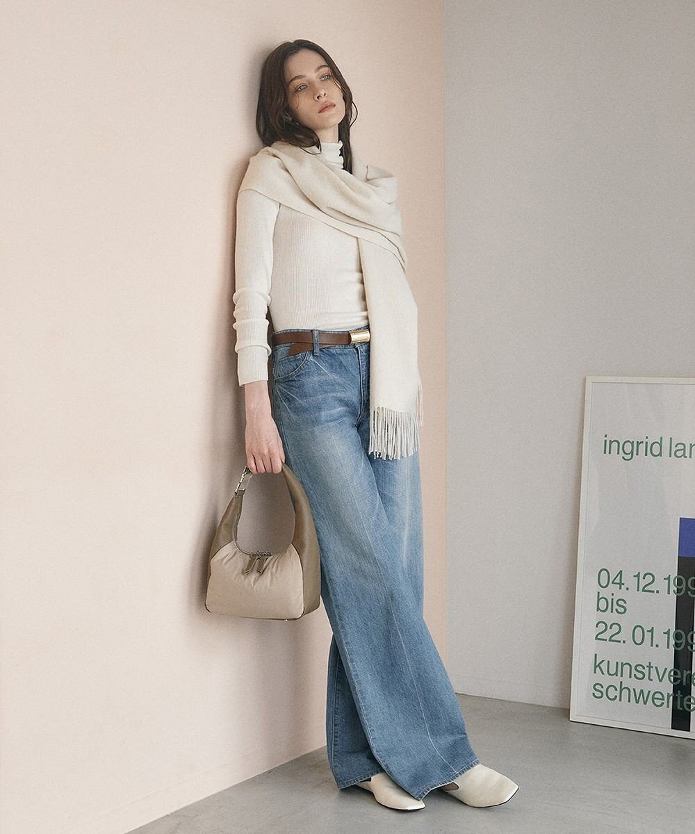 TOPKAPI 【TREASURE TOPKAPI】スムースレザー コンビ 2way ショルダー バッグ 