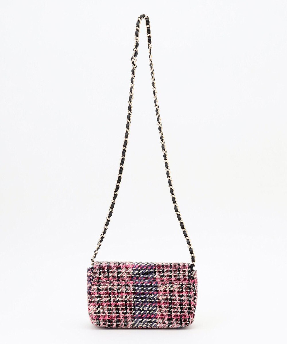 ANY SIS ツイードチェーン バッグ 