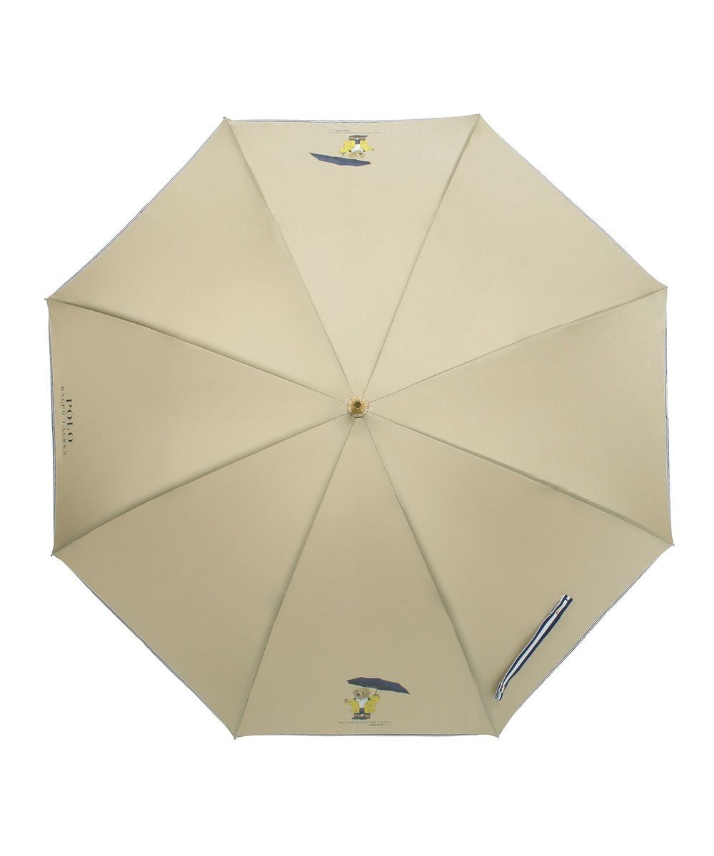 MOONBAT 【雨傘】POLO RALPH LAUREN（ポロ ラルフローレン）長傘 ツイル無地×RAIN BEAR 