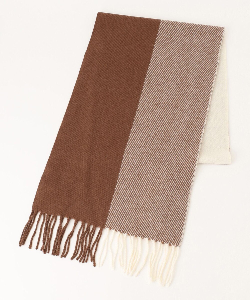 JOSEPH ABBOUD 【ピュアカシミヤ/保温性/軽量】 ヘリンボーン ストール 