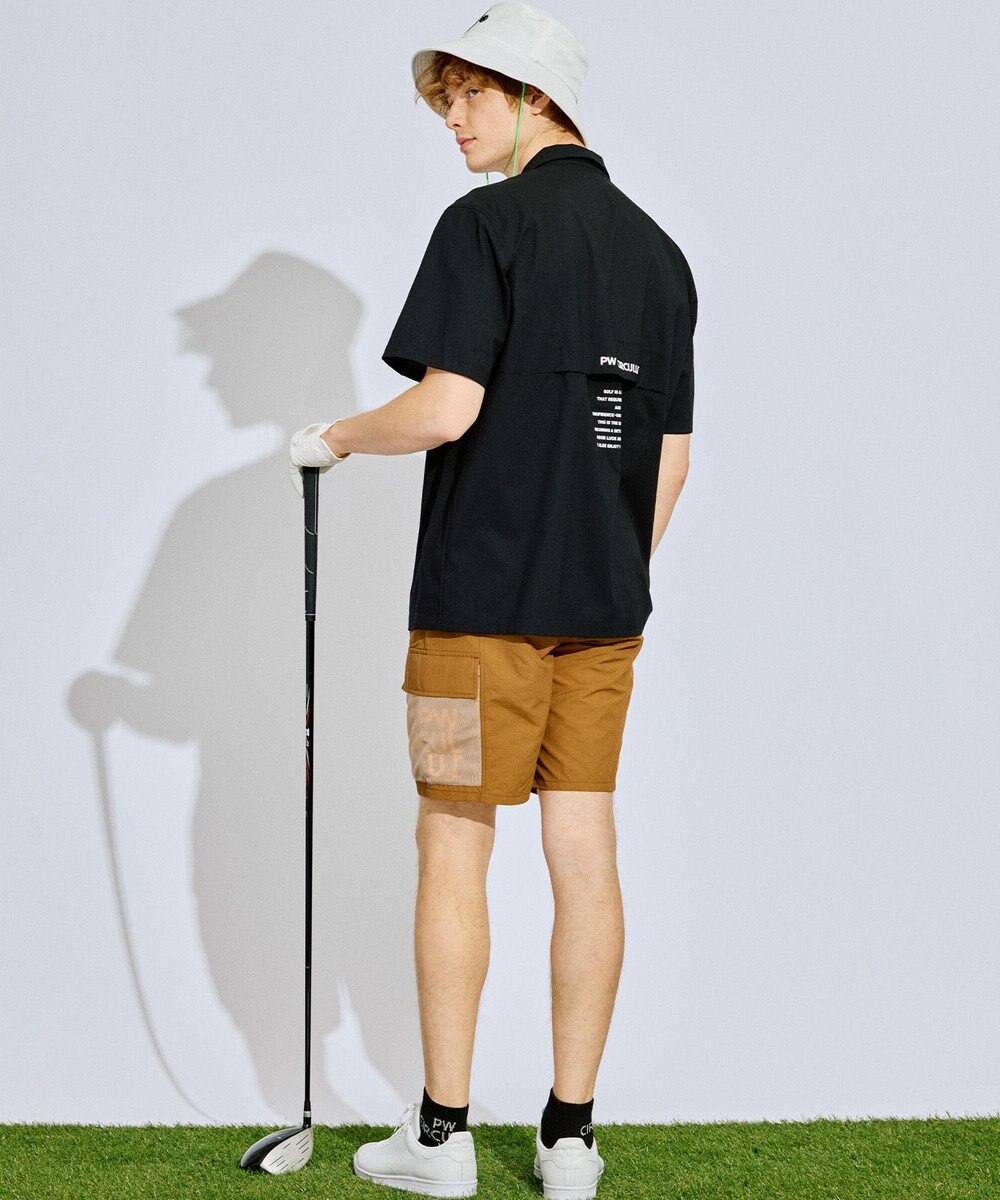 PW CIRCULUS 【MEN】メッシュカーゴショーツ ゴルフ 