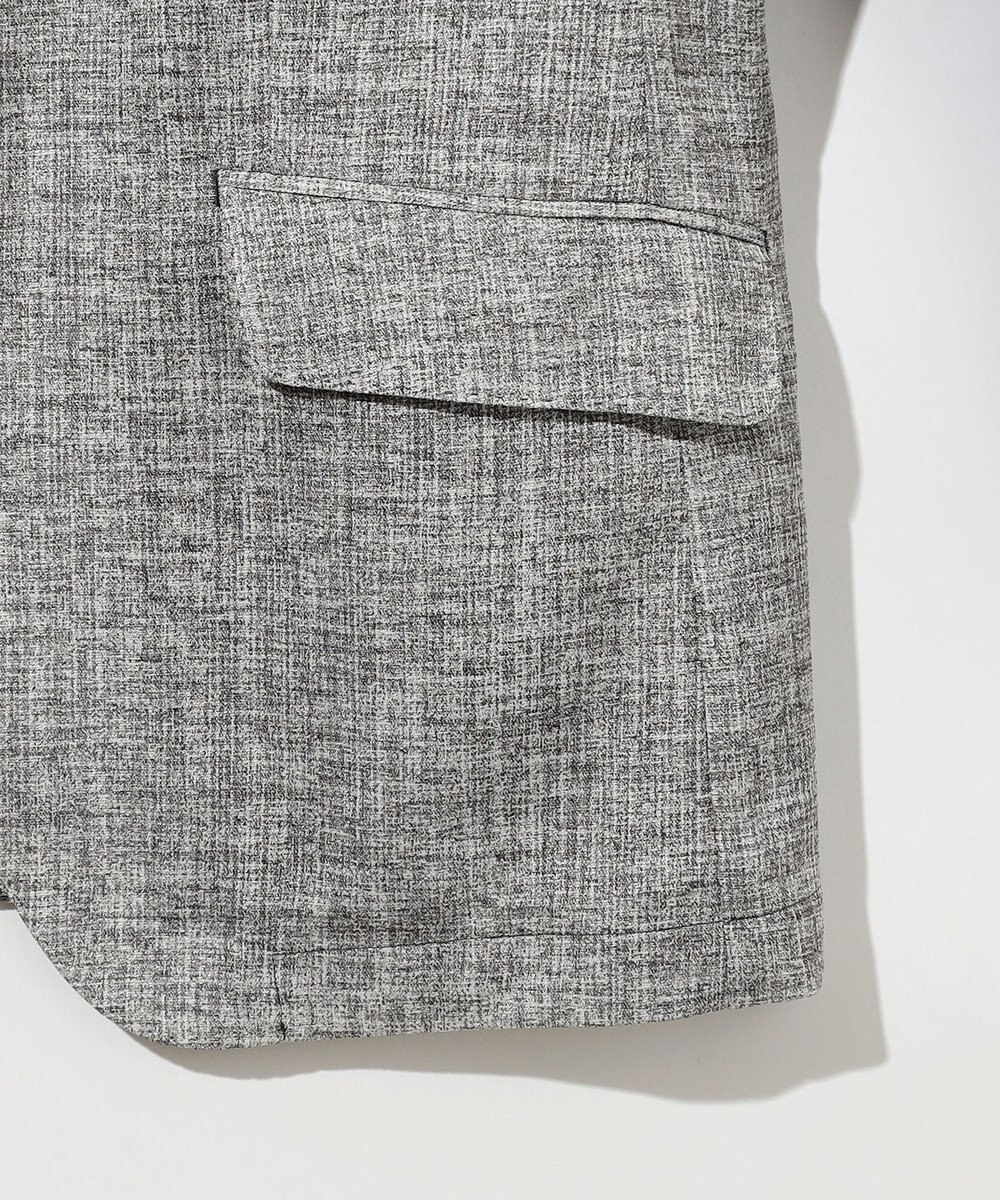 JOSEPH ABBOUD 清涼感【弱撥水/イージーケア/軽量/ストレッチ】クールピケ ジャケット 