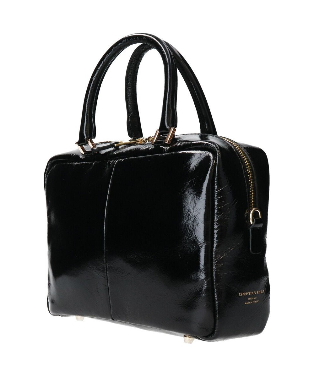 INTER-CHAUSSURES 【CHRISTIAN VILLA】センターシームハンドバッグ 